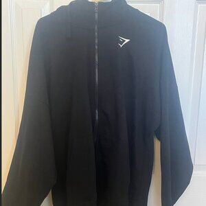 Black Gymshark Zip-up